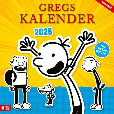 Jeff Kinney: Gregs Kalender 2025, Kalender