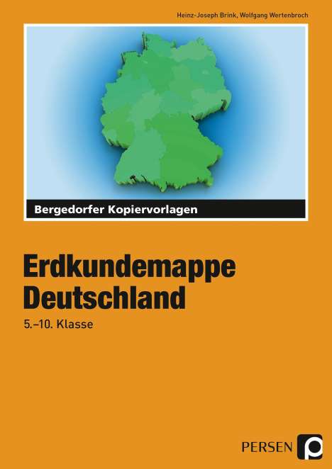 Heinz-Joseph Brink: Erdkundemappe Deutschland, Buch