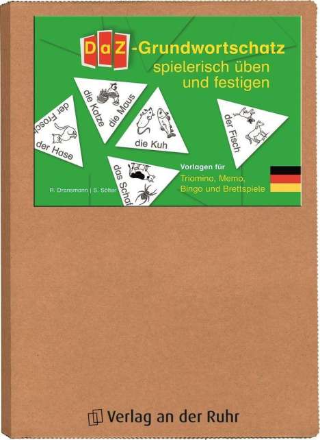 Ricarda Dransmann: DaZ-Grundwortschatz spielerisch üben und festigen, Buch