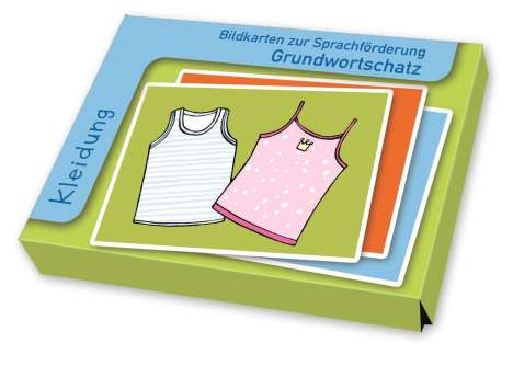 Bildkarten zur Sprachförderung: Kleidung, Buch