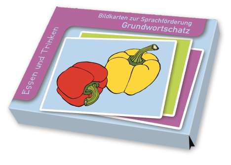 Bildkarten zur Sprachförderung: Essen und Trinken, Buch