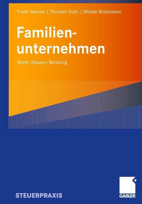 Frank Hannes: Familienunternehmen, Buch