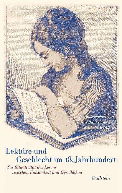 Lektu¨re und Geschlecht im 18. Jahrhundert, Buch