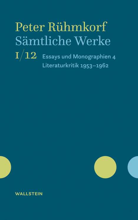 Peter Rühmkorf: Sämtliche Werke, Buch