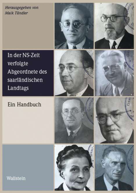 In der NS-Zeit verfolgte Abgeordnete des saarländischen Landtags, Buch