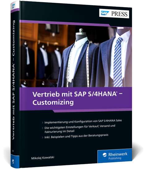 Mikolaj Kowalski: Vertrieb mit SAP S/4HANA - Customizing, Buch