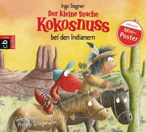 Ingo Siegner: Der kleine Drache Kokosnuss bei den Indianern, CD