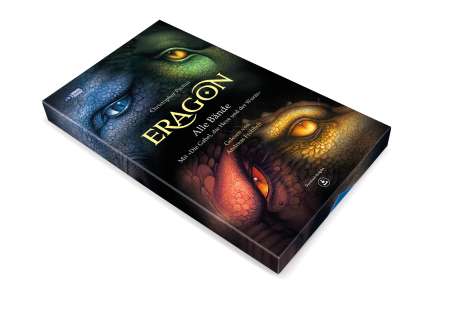 Christopher Paolini: ERAGON. Alle vier Bände und 'Die Gabel, die Hexe und der Wurm' - Hörbuch-Box mit Download-Codes ohne CD, Diverse