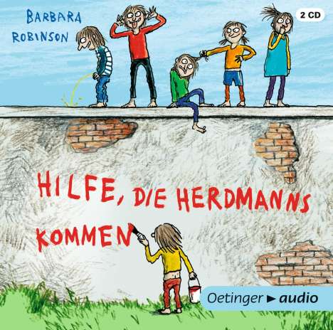 Barbara Robinson: Hilfe, die Herdmanns kommen (2 CD), CD