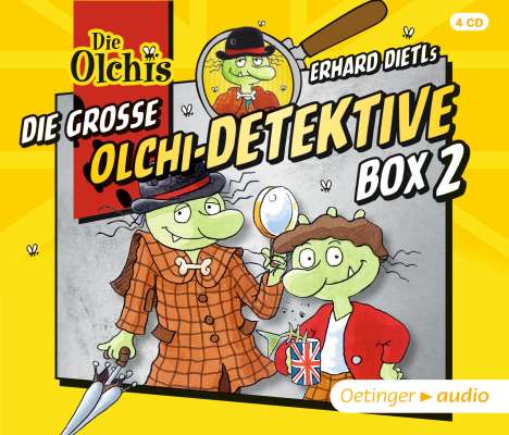 Erhard Dietl: Die große Olchi-Detektive Box 2 (4CD), 4 CDs