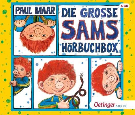Paul Maar: Die große Sams-Hörbuchbox, 6 CDs