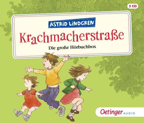 Astrid Lindgren: Krachmacherstraße. Die große Hörbuchbox, 3 CDs