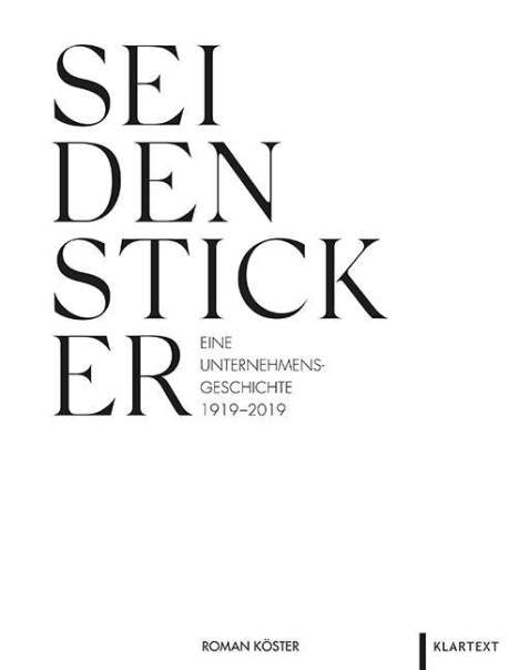 Roman Köster: Köster, R: Seidensticker, Buch