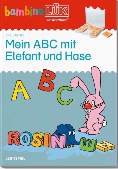 Wibke Bierwald: bambinoLÜK. Vorschule: Mein ABC mit Elefant und Hase, Buch