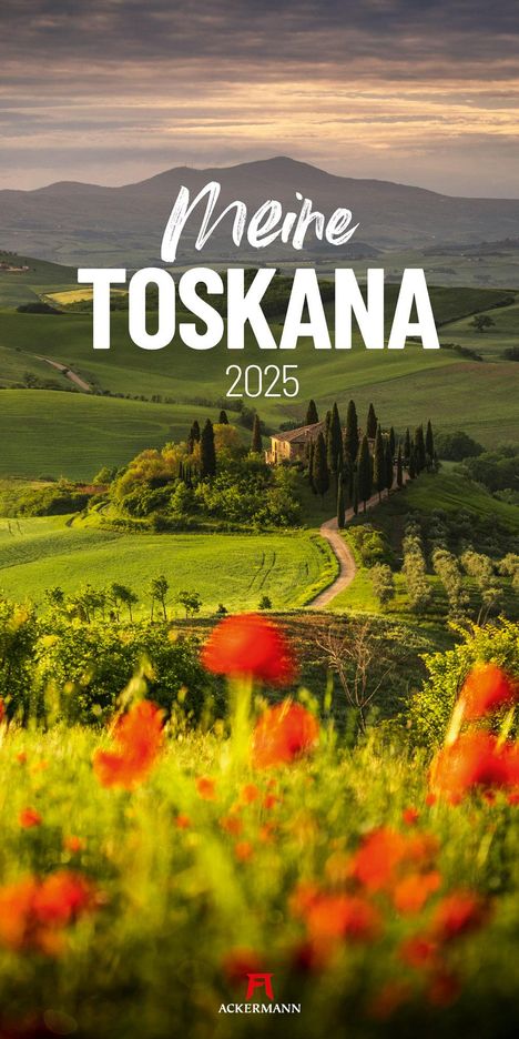 Ackermann Kunstverlag: Meine Toskana Kalender 2025, Kalender