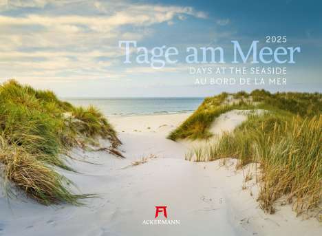 Ackermann Kunstverlag: Tage am Meer Kalender 2025, Kalender