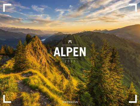 Ackermann Kunstverlag: Alpen - Ackermann Gallery Kalender 2025, Kalender