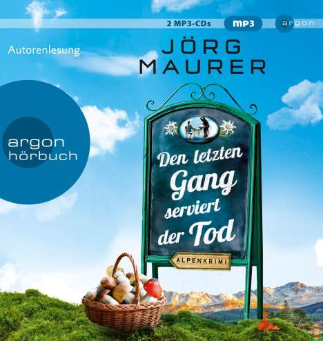 Jörg Maurer: Den letzten Gang serviert der Tod, 2 MP3-CDs