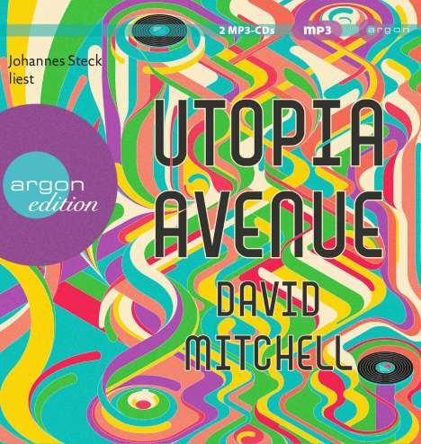 David Mitchell: Utopia Avenue, 3 MP3-CDs