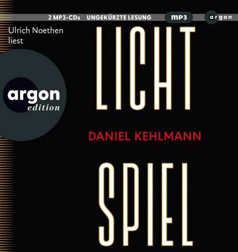 Daniel Kehlmann: Lichtspiel, MP3-CD