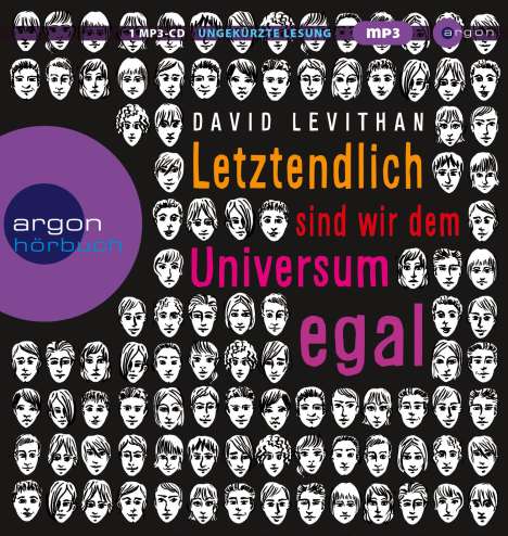 David Levithan: Letztendlich sind wir dem Universum egal, MP3-CD