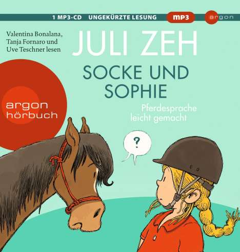 Juli Zeh: Socke und Sophie, MP3-CD