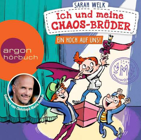 Sarah Welk: Ich und meine Chaos-Brüder - Ein Hoch auf uns!, CD
