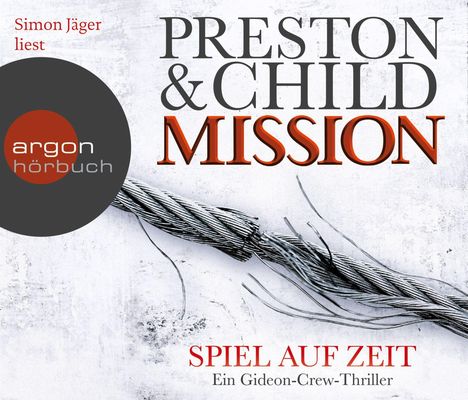 Douglas Preston: Mission - Spiel auf Zeit (Hörbestseller), 6 CDs