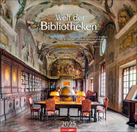 Welt der Bibliotheken Kalender 2025, Kalender
