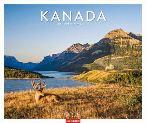 Kanada Kalender 2025 - Der Ruf der Wildnis, Kalender