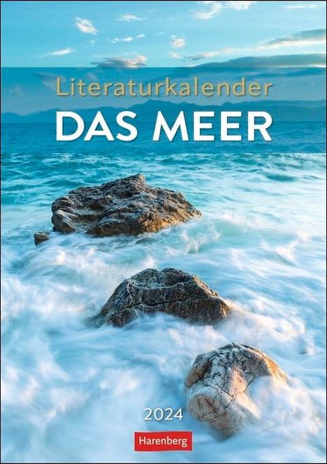 Ruth Dangelmaier: Dangelmaier, R: Literaturkalender Das Meer 2024, Kalender