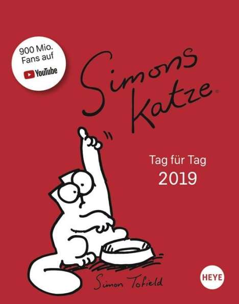 Simon Tofield: Simons Katze Tagesabreißkalender - Kalender 2019, Diverse