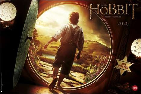 Der Hobbit Broschur XL - Kalender 2020, Diverse