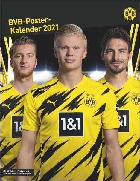 Borussia Dortmund Posterkalender 2020, Diverse