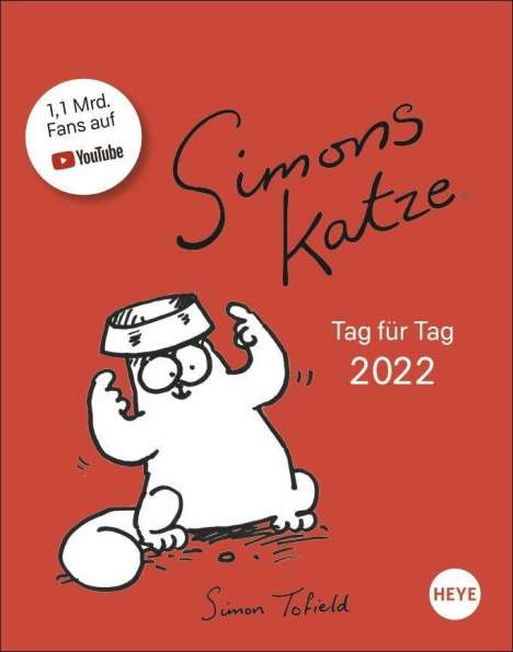 Simon Tofield: Simons Katze Tagesabreißkalender - Kalender 2022, Kalender