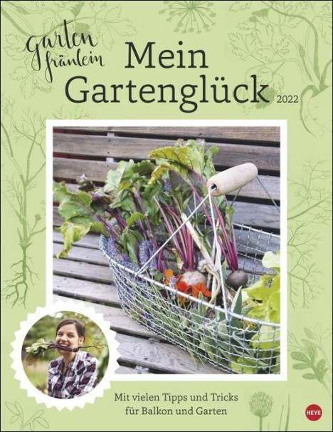 Gartenfräulein: Garten Fräulein Posterkalender 2022, Kalender