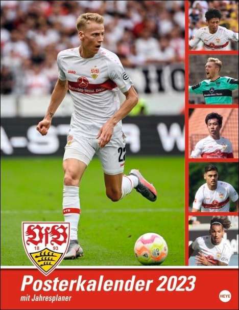 VfB Stuttgart Posterkalender 2023, Kalender