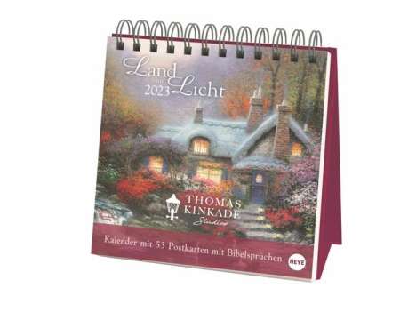 Thomas Kinkade: Thomas Kinkade: Premium-Postkartenkalender 2023, Kalender