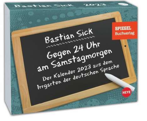 Bastian Sick: Bastian Sick Tagesabreißkalender 2023, Kalender