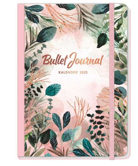 Blätter Bullet Journal A5 2023, Buch
