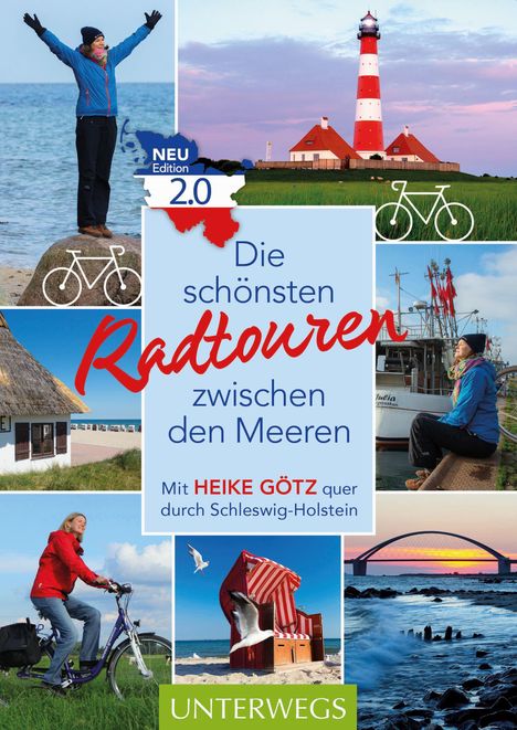 Heike Götz: Die schönsten Radtouren zwischen den Meeren. Edition 2.0, Buch