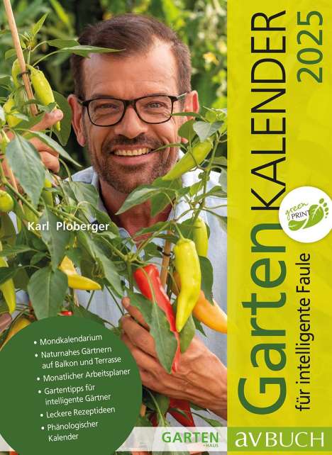 Gartenkalender 2025, Buch