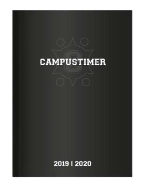 Campustimer Black A6 2019/2020, Diverse