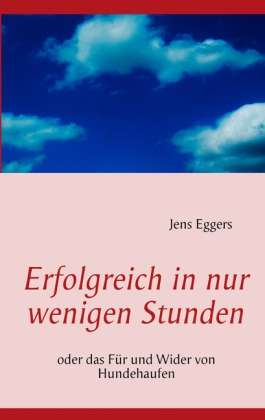 Jens Eggers: Erfolgreich in nur wenigen Stunden, Buch