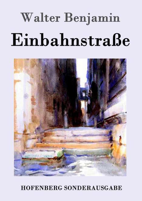 Walter Benjamin: Einbahnstraße, Buch