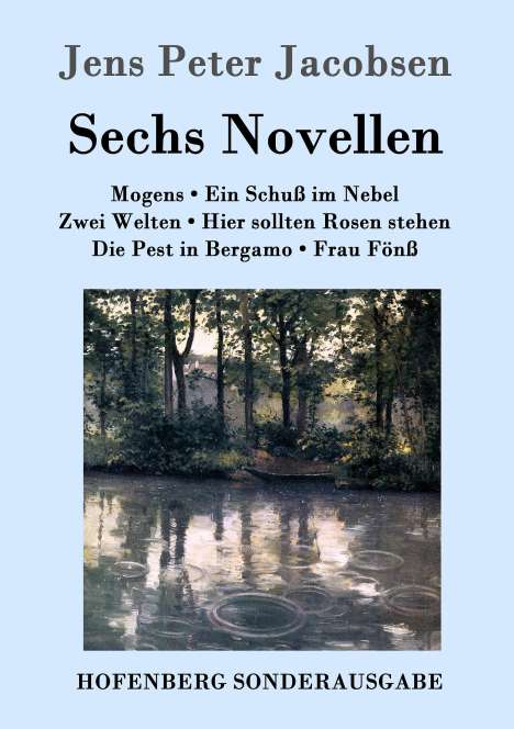 Jens Peter Jacobsen: Sechs Novellen, Buch