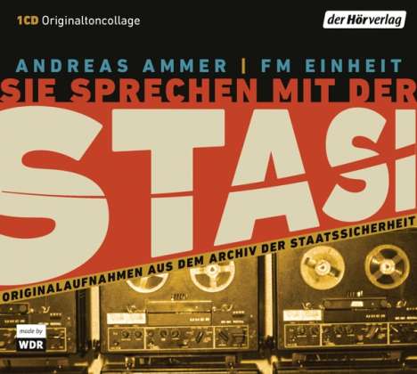 Sie sprechen mit der Stasi, CD
