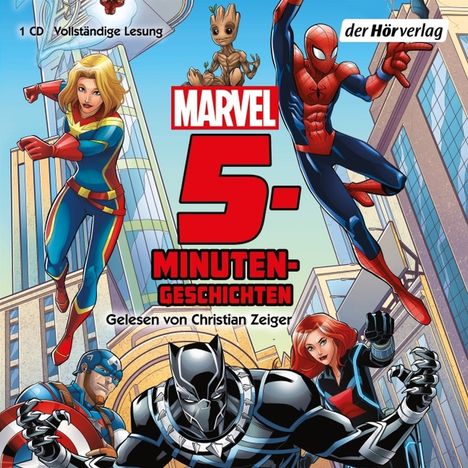 Marvel 5-Minuten-Geschichten, CD