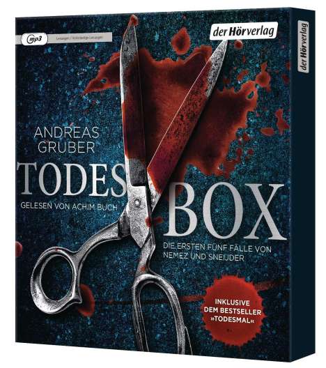Andreas Gruber: Todes-Box. Die ersten fünf Fälle von Nemez und Sneijder, 6 CDs