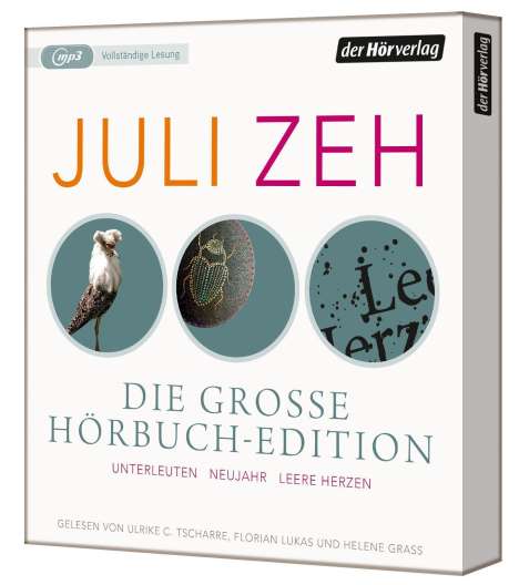 Juli Zeh: Die große Hörbuch-Edition, 4 MP3-CDs